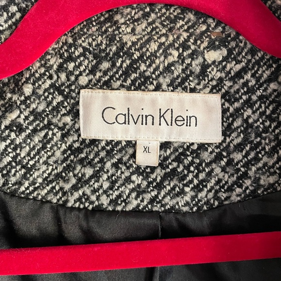Calvin Klein Women’s Tweed Coat Size XL - Picture 5 of 7